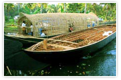 Kerala Houseboats Building, Alleppey Houseboats Buildings